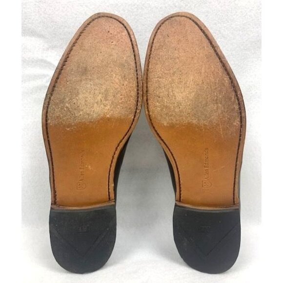 Allen Edmonds Men's Lake Forest Black Leather Penny Loafers Dress Shoes Size 11 - Picture 8 of 10